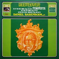 HMV : Barenboim - Beethoven Sonatas 1, 17 & 20
